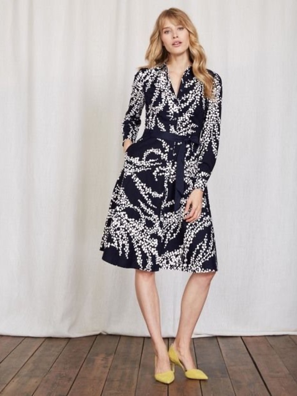 BODEN Posy Shirt Dress